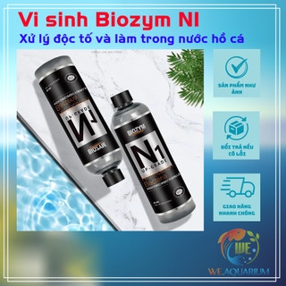 Vi sinh Biozym N1 xử lý độc tố và làm trong nước bể thủy sinh