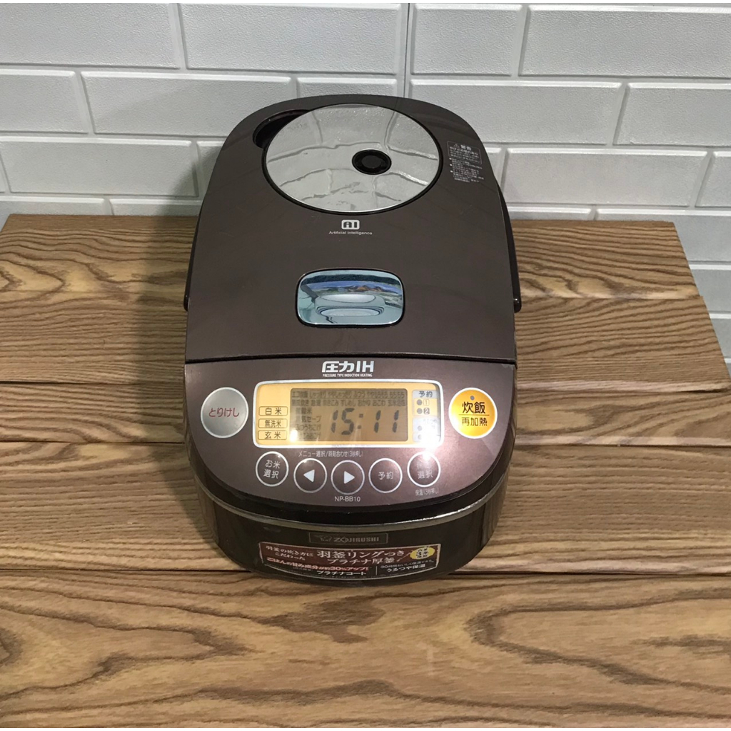 NỒI CƠM ĐIỆN CAO TẦN ZOJIRUSHI ĐĨA BAY ÁP SUẤT TRÍ TUỆ NHÂN TẠO AI
