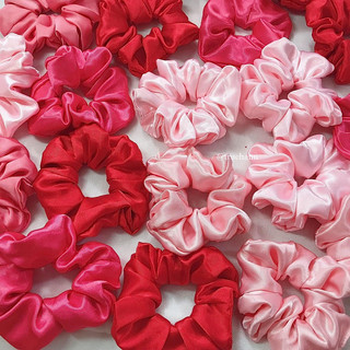 DÂY BUỘC TÓC VẢI - CỘT TÓC VẢI - SCRUNCHIES NHIỀU MẪU CHẤT XỊN