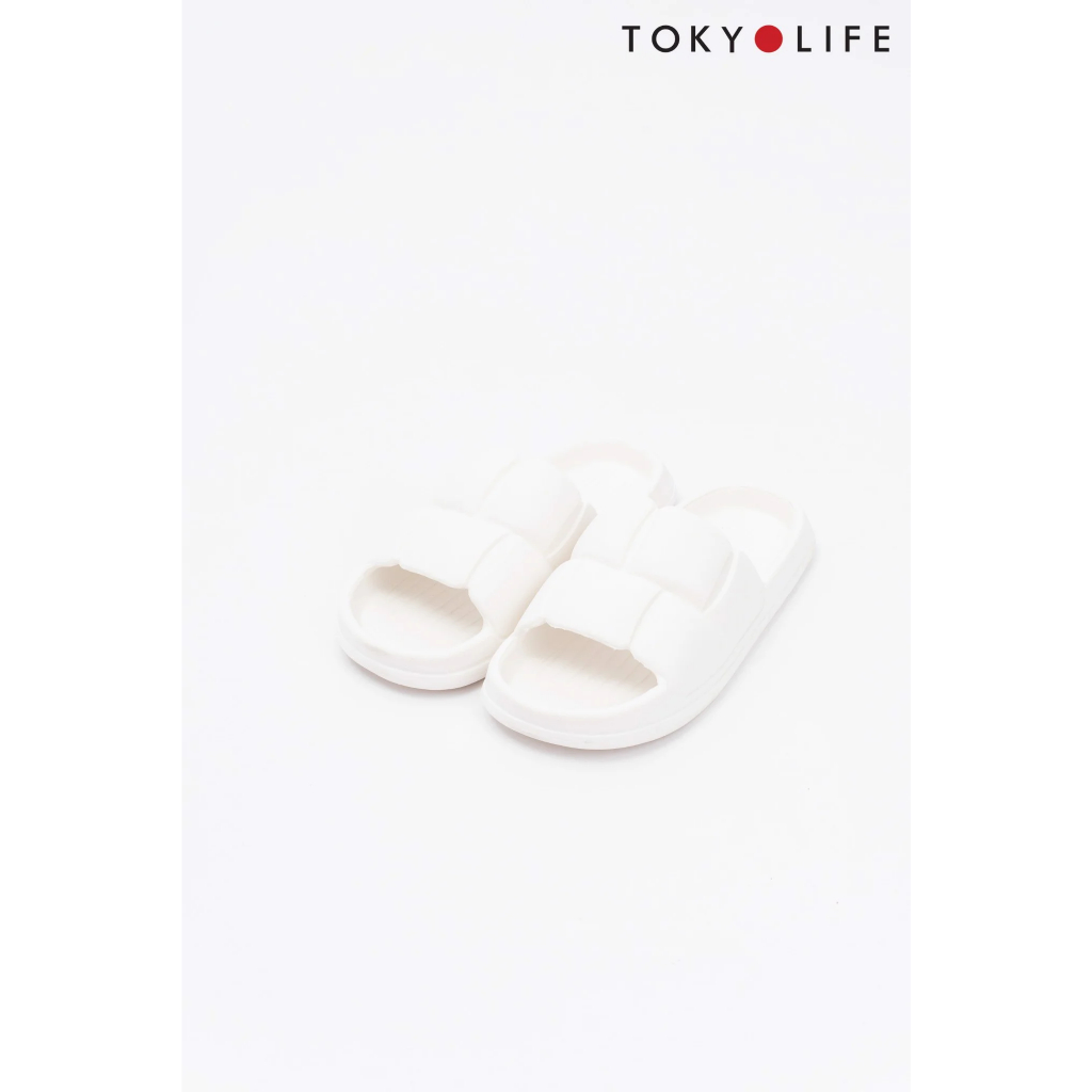 Dép nhựa TOKYOLIFE nam nữ quai ngang êm chân siêu nhẹ C8SLI103L