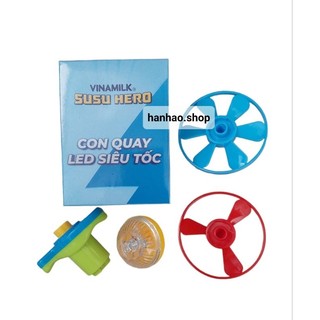 Con xoay led siêu tốc susu hero đồ chơi con quay cho bé