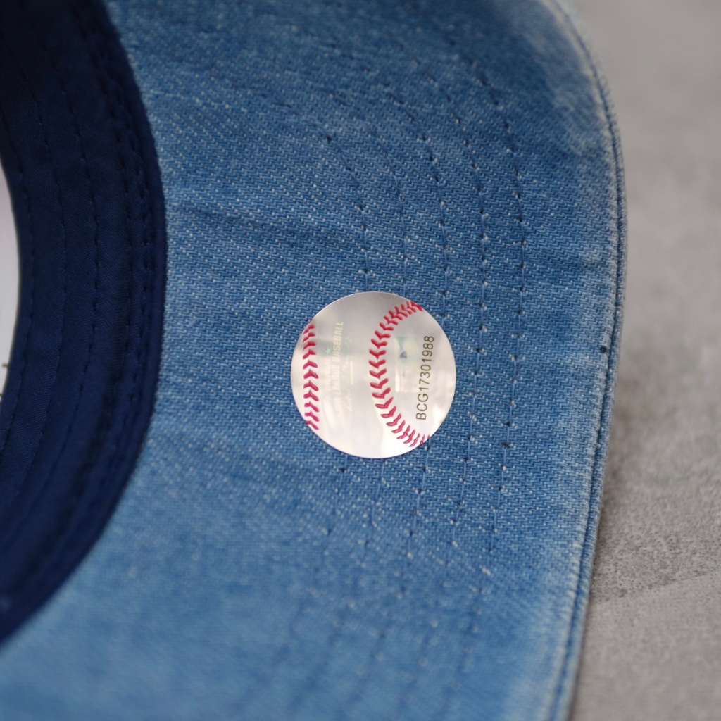 Mũ Nón MLB Denim Ny Logo Tim Hàng Chính Hãng | Fox Sneaker