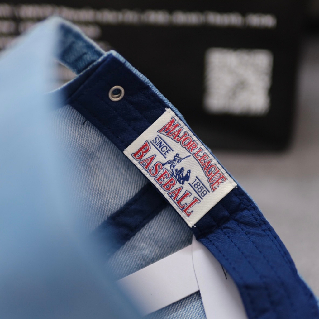 Mũ Nón MLB Denim Ny Logo Tim Hàng Chính Hãng | Fox Sneaker