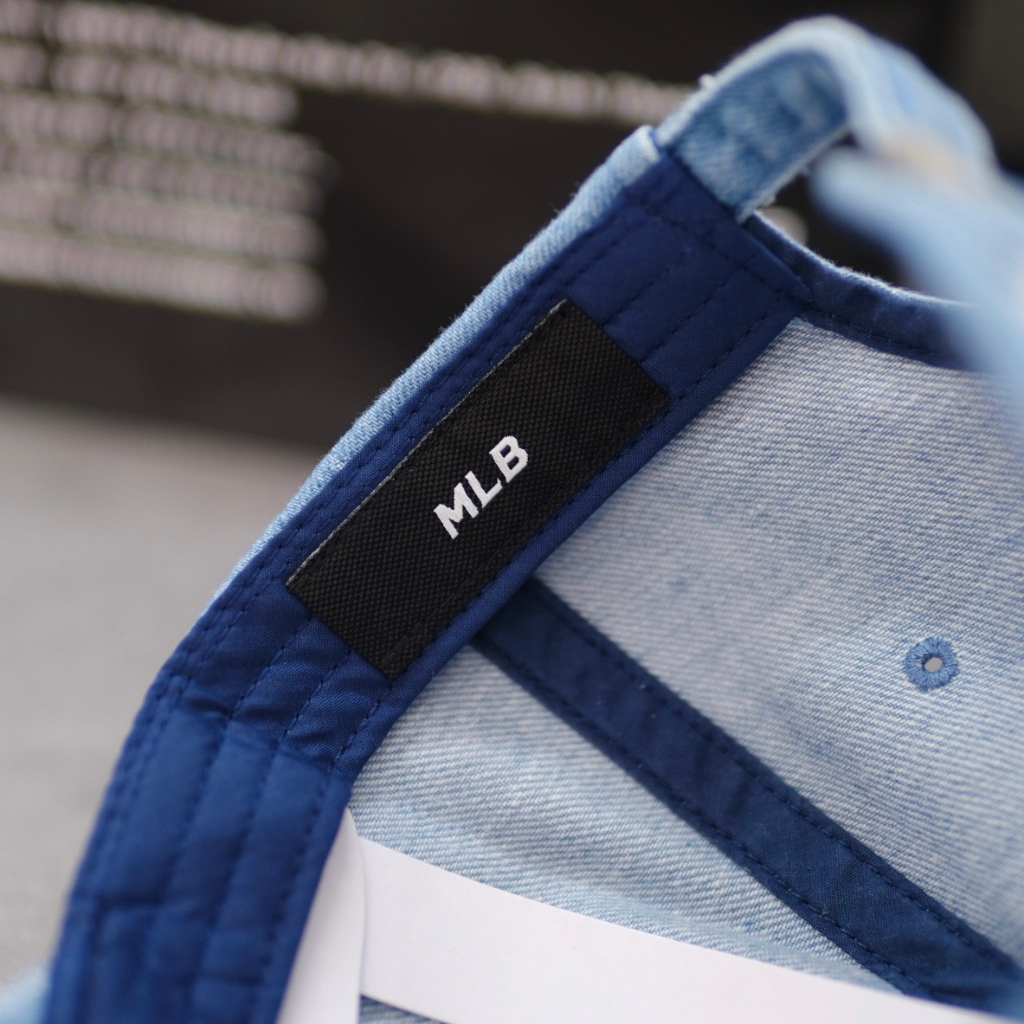 Mũ Nón MLB Denim Ny Logo Tim Hàng Chính Hãng | Fox Sneaker