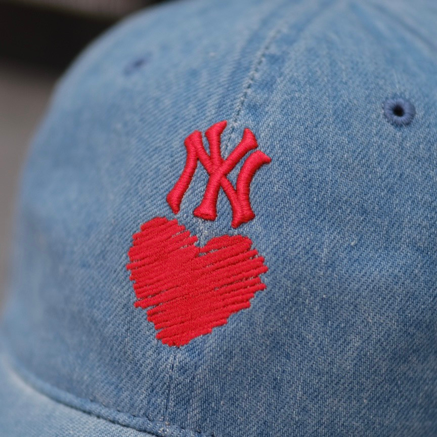 Mũ Nón MLB Denim Ny Logo Tim Hàng Chính Hãng | Fox Sneaker