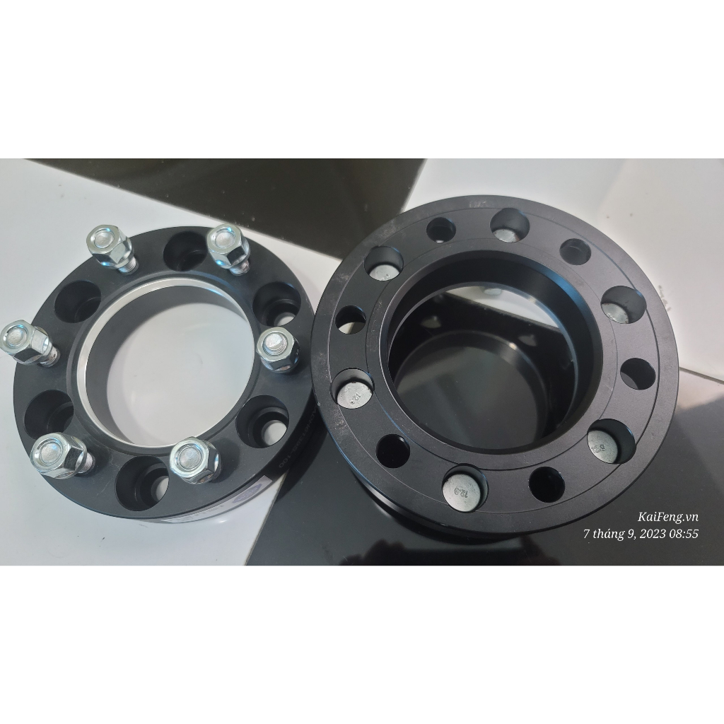 2 Miếng (1 cặp) đệm lốp xe Isuzu D-Max, Mu-X, Mu-7 (có thể dùng cho nhiều dòng xe khác) dày 35mm, 50mm (Wheel Spacers).