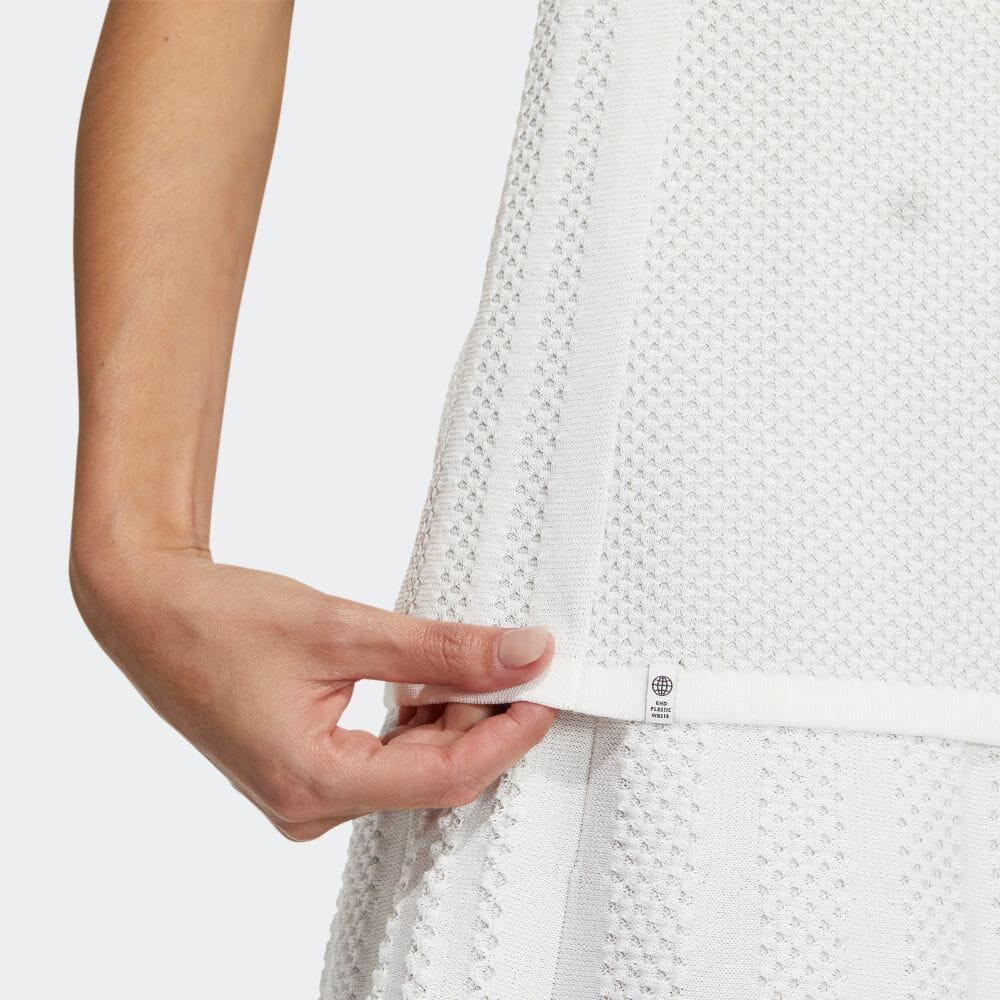 ÁO POLO GOLF NỮ TAY NGẮN JACQUARD PRIMEKNIT adidas