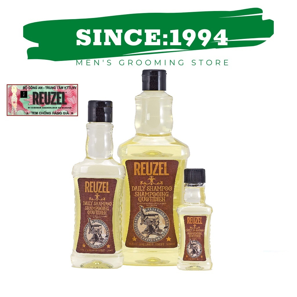 Dầu Gội Xả Hàng Ngày Reuzel Daily Shampoo - Daily Conditioner 350ml