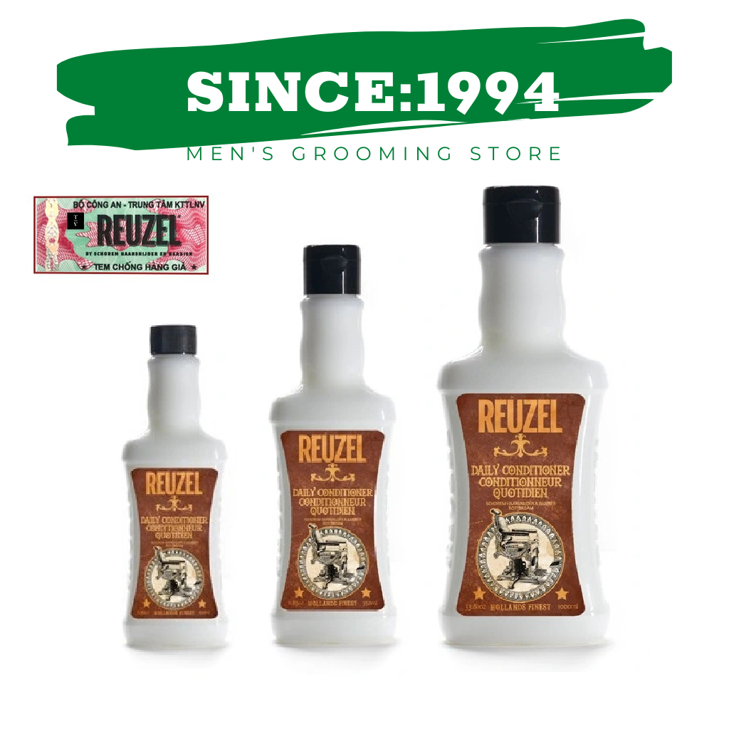 Dầu Gội Xả Hàng Ngày Reuzel Daily Shampoo - Daily Conditioner 350ml