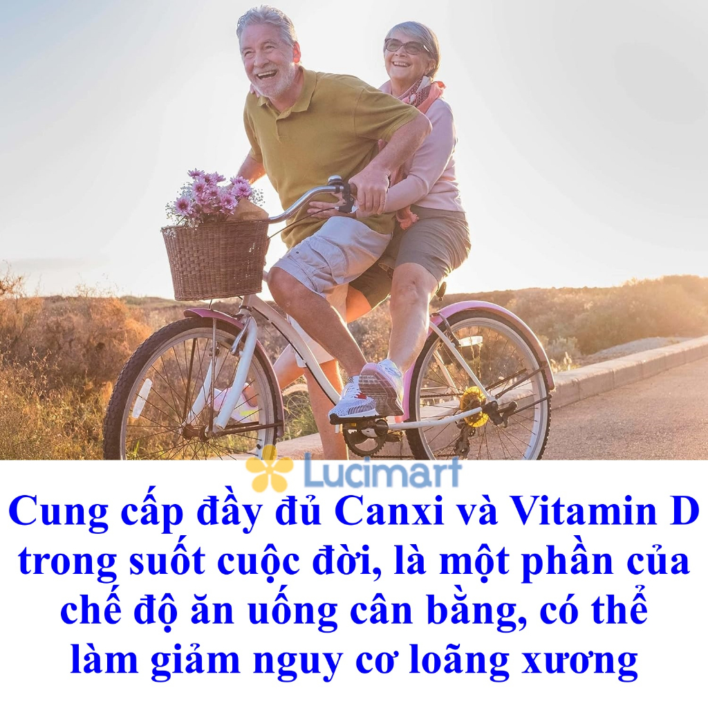 Viên uống Calcium 500mg Nature Made hỗ trợ xương hũ 130 viên