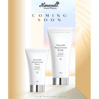 ✌giá sỉ✌ kem chống nắng cho mặt & body hanayuki