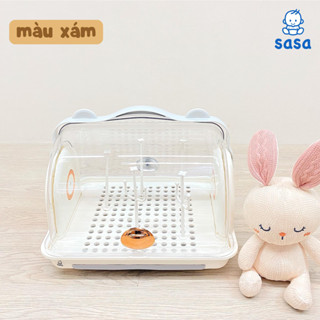 Úp bình Jupin - Vuông - Gấu khay đựng bình sữa Finley 0030 / Holla 15216 - 15230 có nắp đậy cho bé