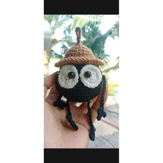 Móc khóa bồ hóng len