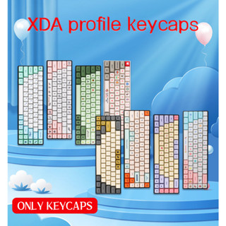 Tổng hợp Keycap PBT nút bàn phím cơ profile XDA Matcha, Shimmer, Plastic, Game Boy., MacOS ...