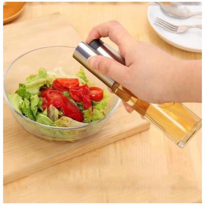 Bình xịt dầu ăn,chai thủy tinh đựng dầu ăn phun sương dung tích 100ml