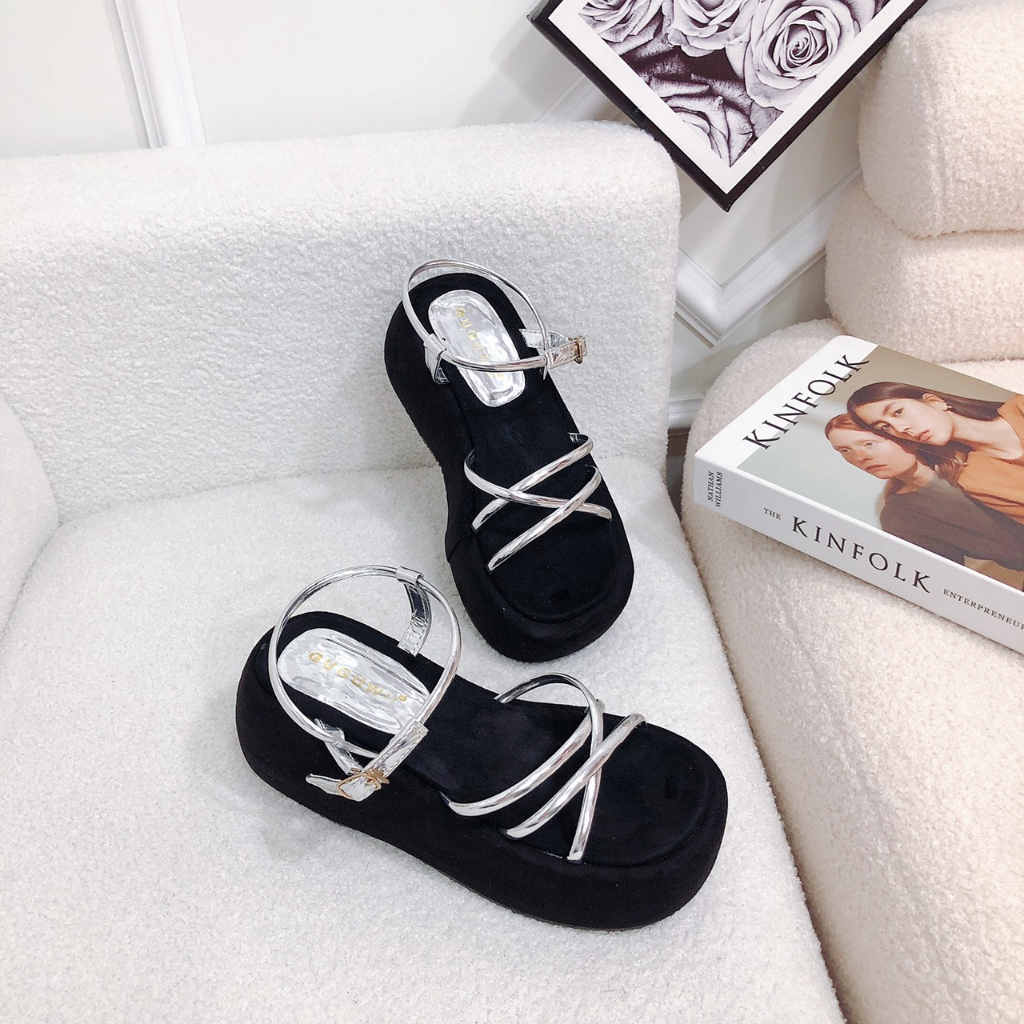 Sandal nữ quai mảnh 7cm xăng đan HOT Trend thời trang lên chân cực xinh Chị Chảnh Store G60
