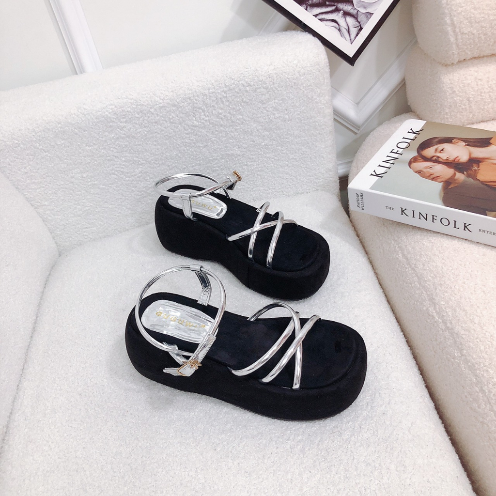 Sandal nữ quai mảnh 7cm xăng đan HOT Trend thời trang lên chân cực xinh Chị Chảnh Store G60