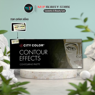 Bảng Phấn Tạo Khối Và Highlight 3 ô City Color Contour Palette