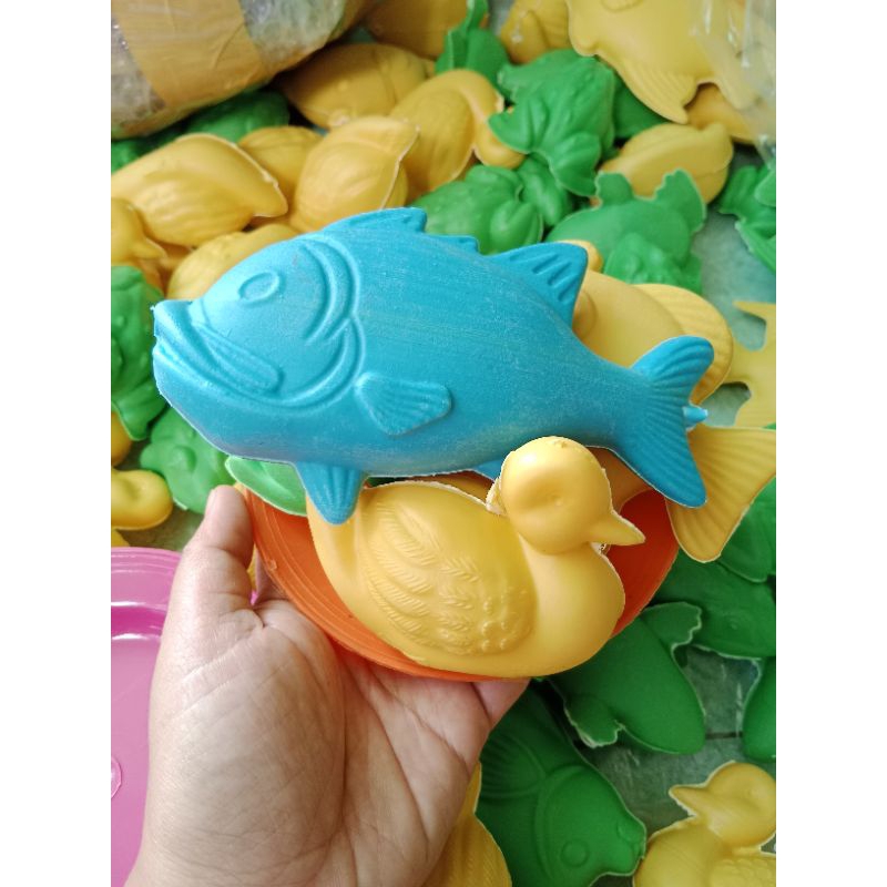 1 đĩa 3 con vật - Đồ chơi nấu ăn cân kí dành cho bé iu