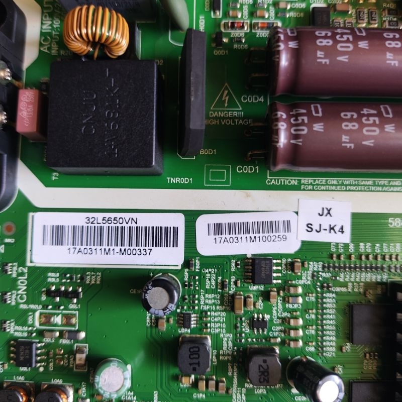 Bo mạch tivi 32L5650