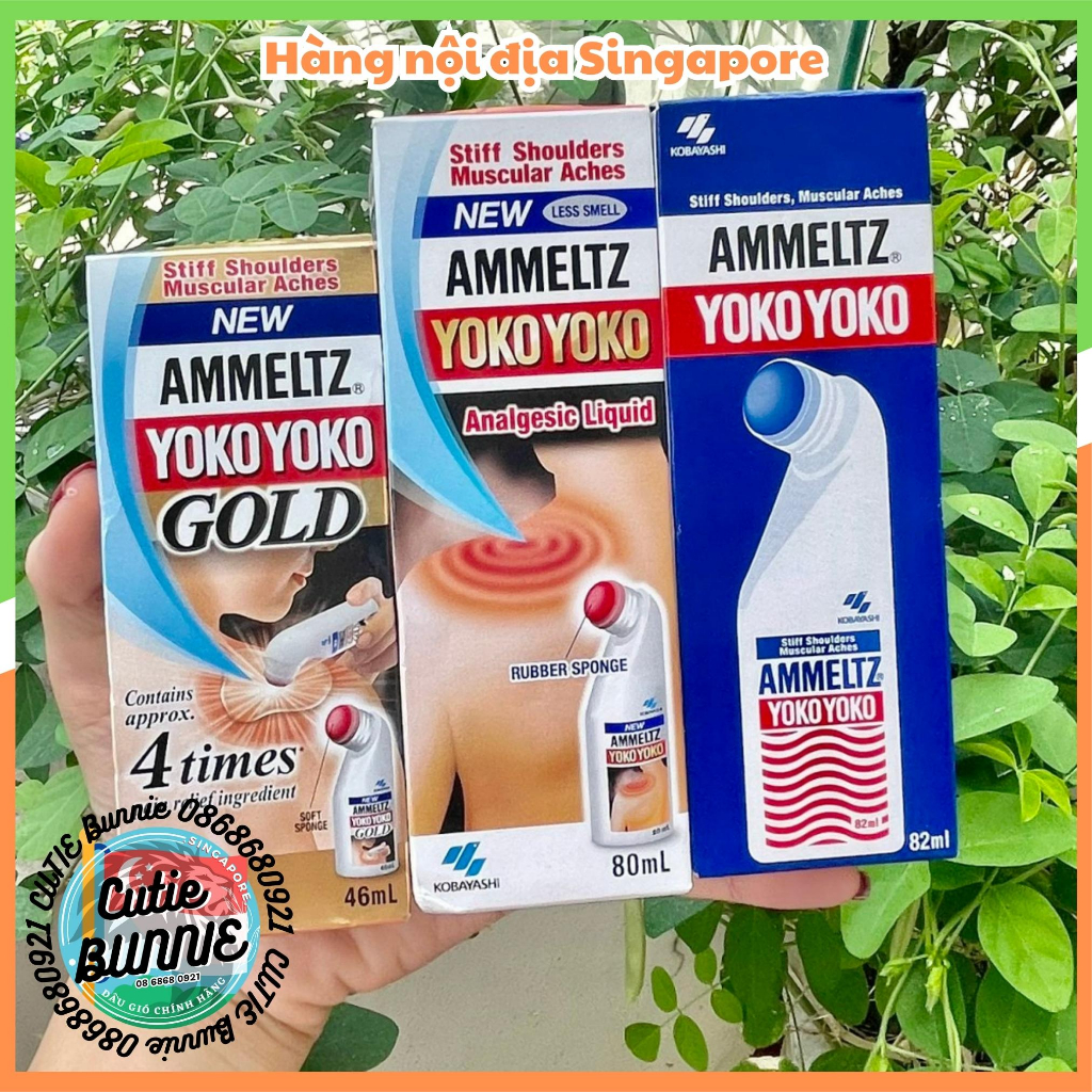 Dầu nóng xoa bóp Yokoyoko Ammeltz Kobayashi