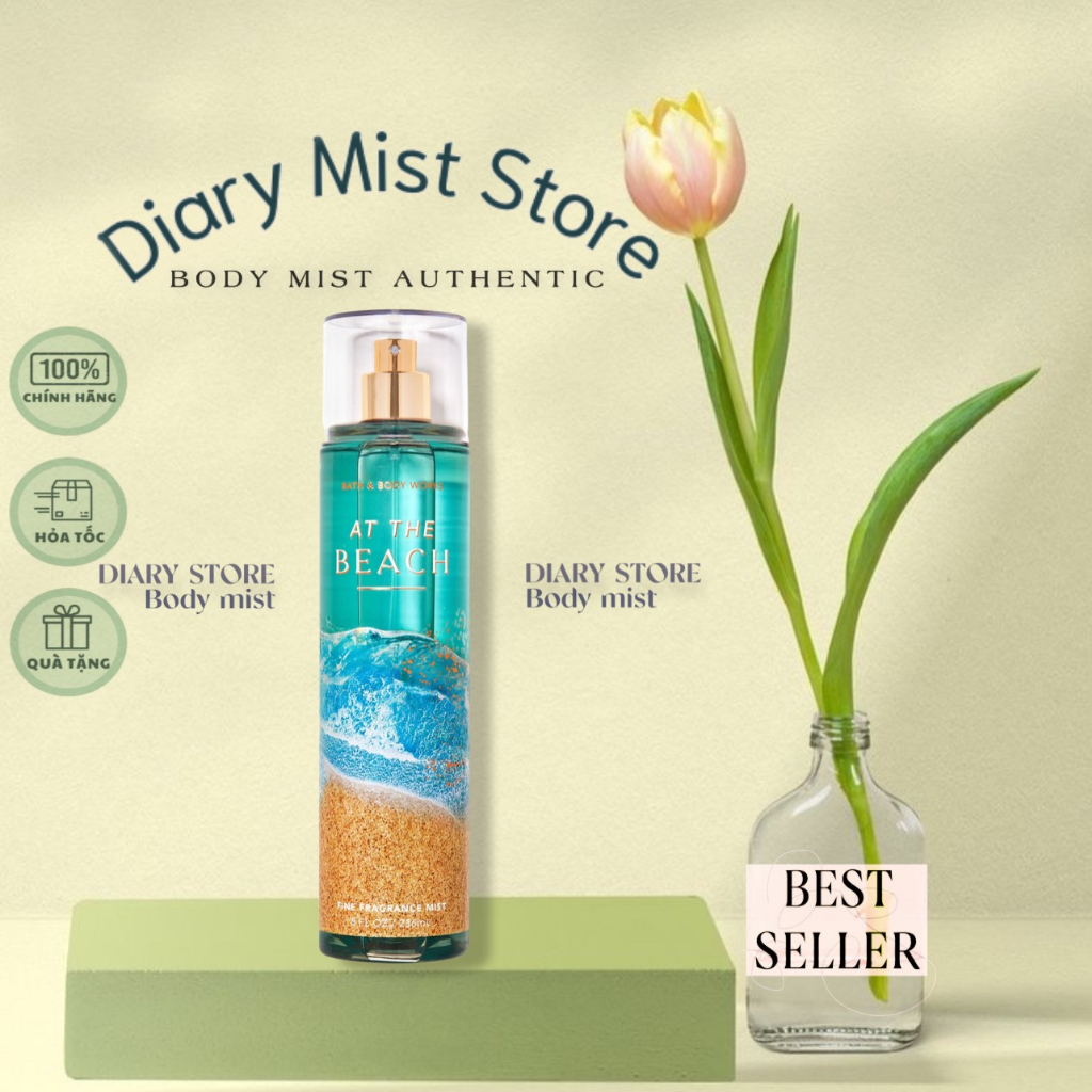 𝐃𝐢𝐚𝐫𝐲𝐦𝐢𝐬𝐭.𝐬𝐭𝐨𝐫𝐞  Xịt thơm  Bath & Body Works mùi At the Beach