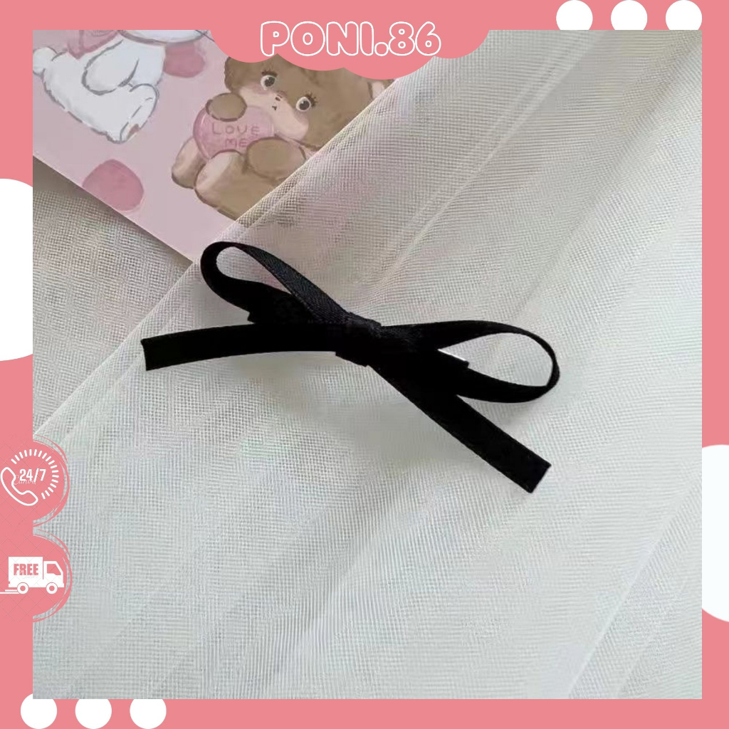 Kẹp tóc hình nơ nhỏ Jennie phối tóc tiểu thư nhẹ nhàng hottrend 2023