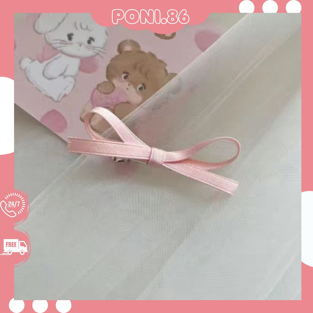 Kẹp tóc hình nơ nhỏ Jennie phối tóc tiểu thư nhẹ nhàng hottrend 2023