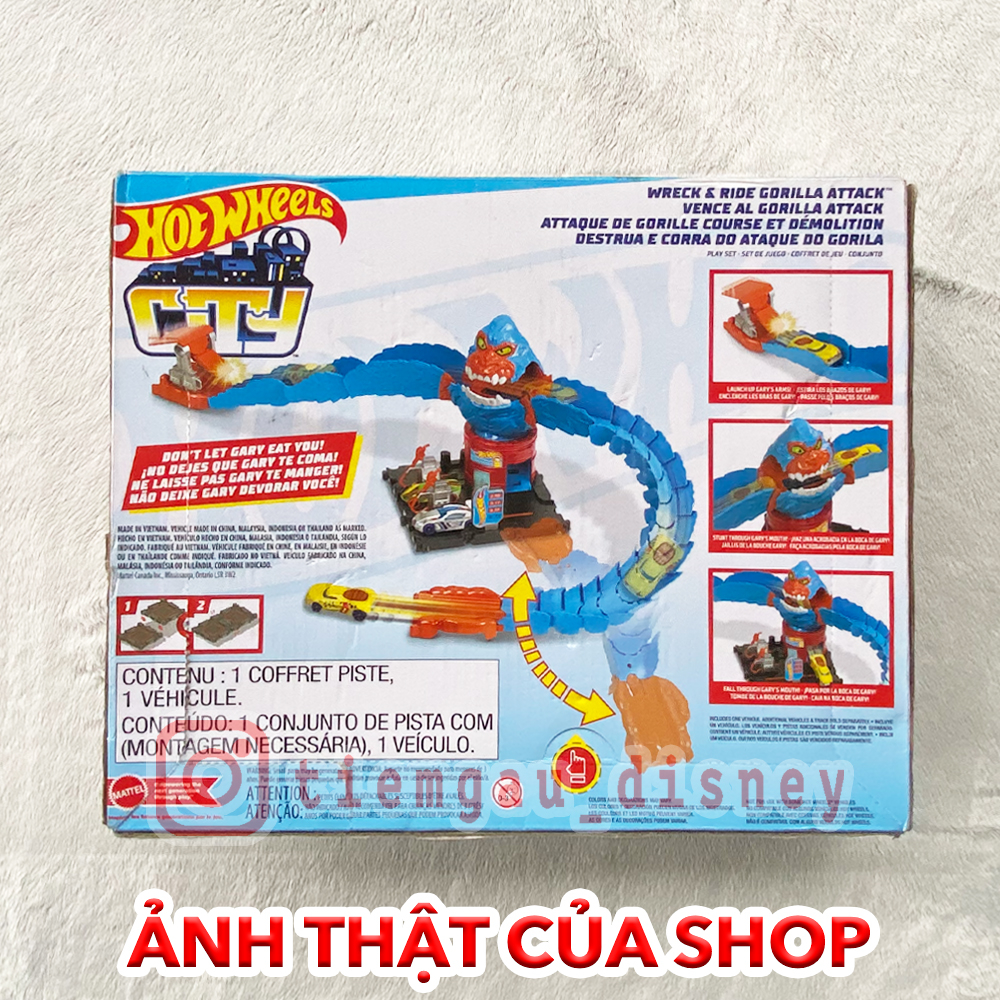Đồ Chơi HOT WHEELS Thành phố Nemesis Gorila - HOT WHEELS City Nemesis Gorila