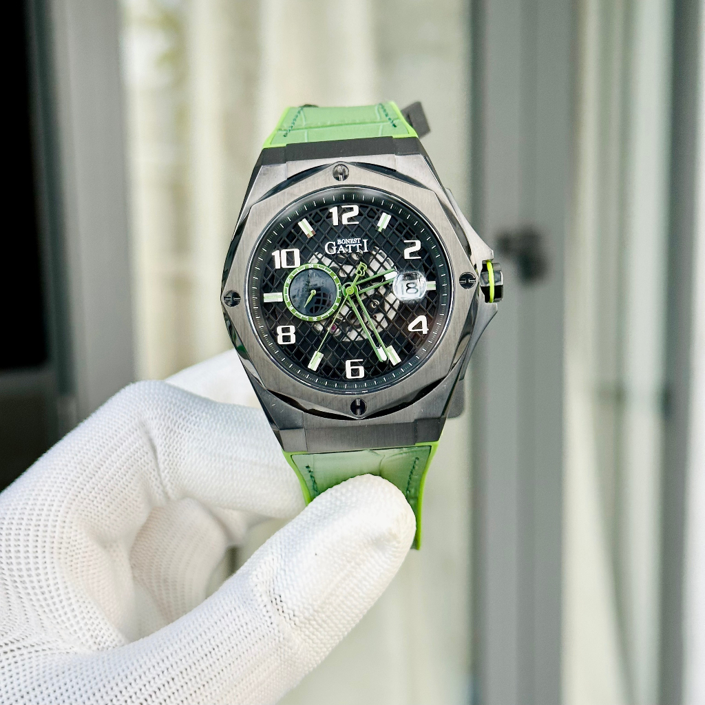 Đồng hồ nam dây da Bonest Gatti Fixed Star BG8701-B4