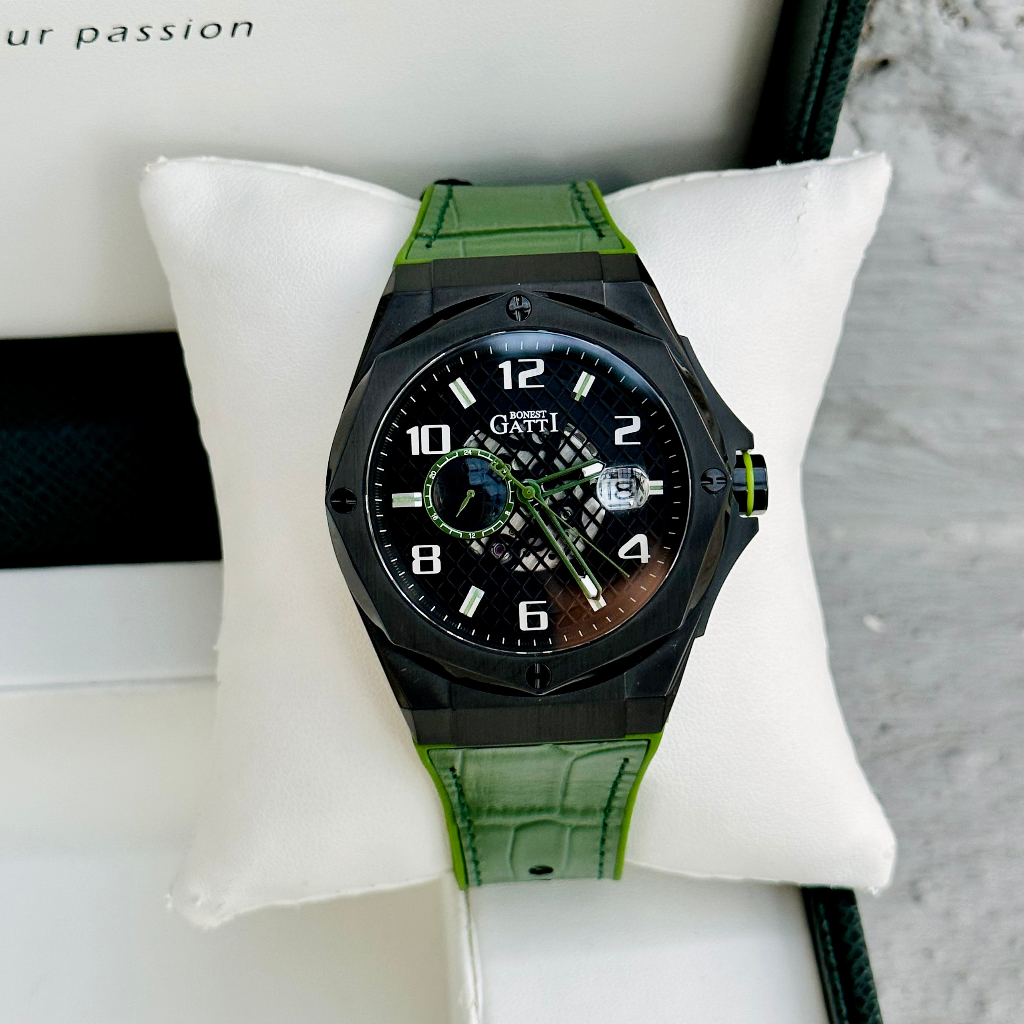 Đồng hồ nam dây da Bonest Gatti Fixed Star BG8701-B4