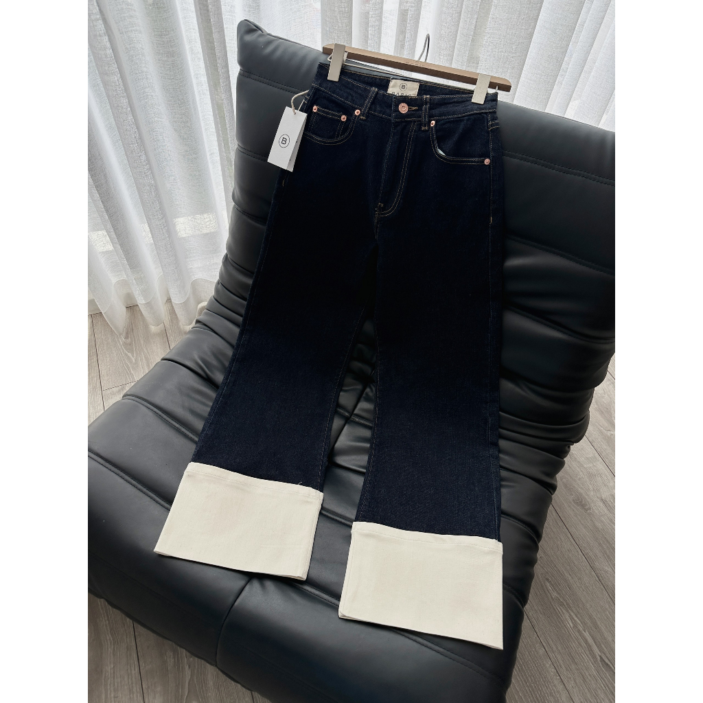 Quần jeans lật lai BASIC BAS JEANS