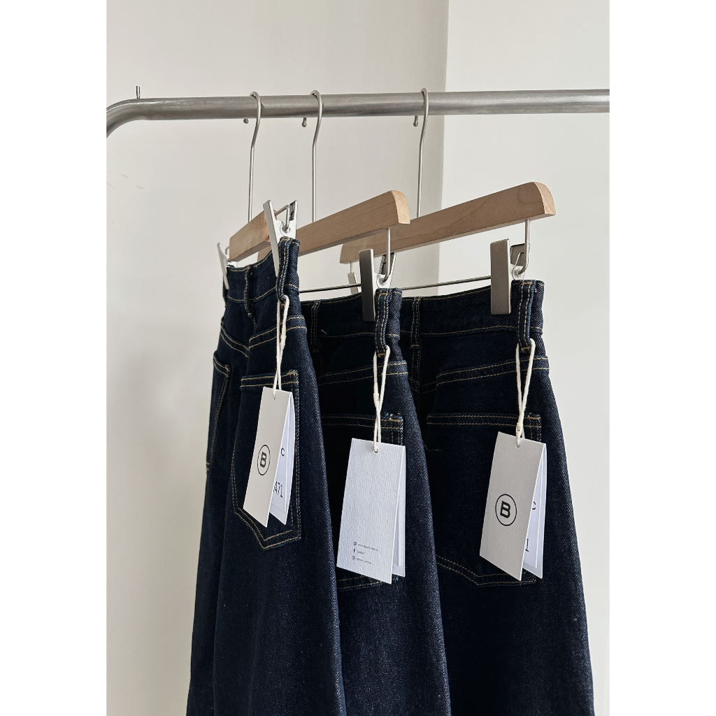 Quần jeans lật lai BASIC BAS JEANS