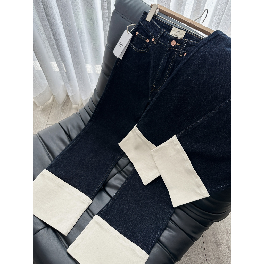 Quần jeans lật lai BASIC BAS JEANS