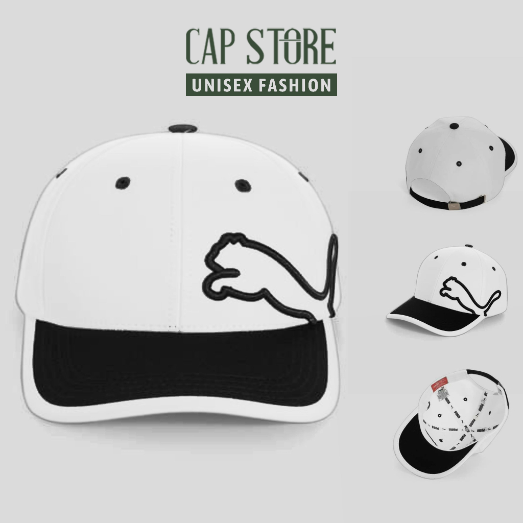 Nón Pu.ma chính hãng full box - Mũ lưỡi trai xuất khẩu form unisex style Hàn Quốc thời trang nam nữ Capstore [PM.06]