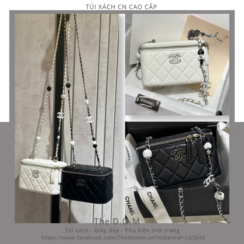 Túi xách CN vanity nữ dáng cốp cao cấp fullbox hàng đẹp chất lượng siêu hot - Thedom