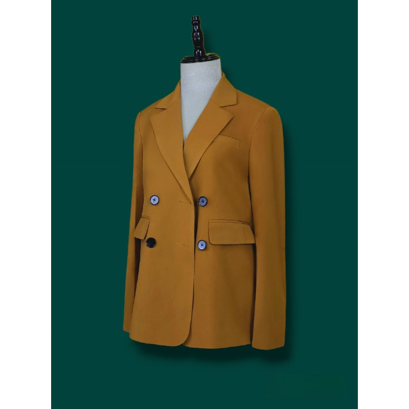 Áo vest & blazer vàng đất Diluclothing