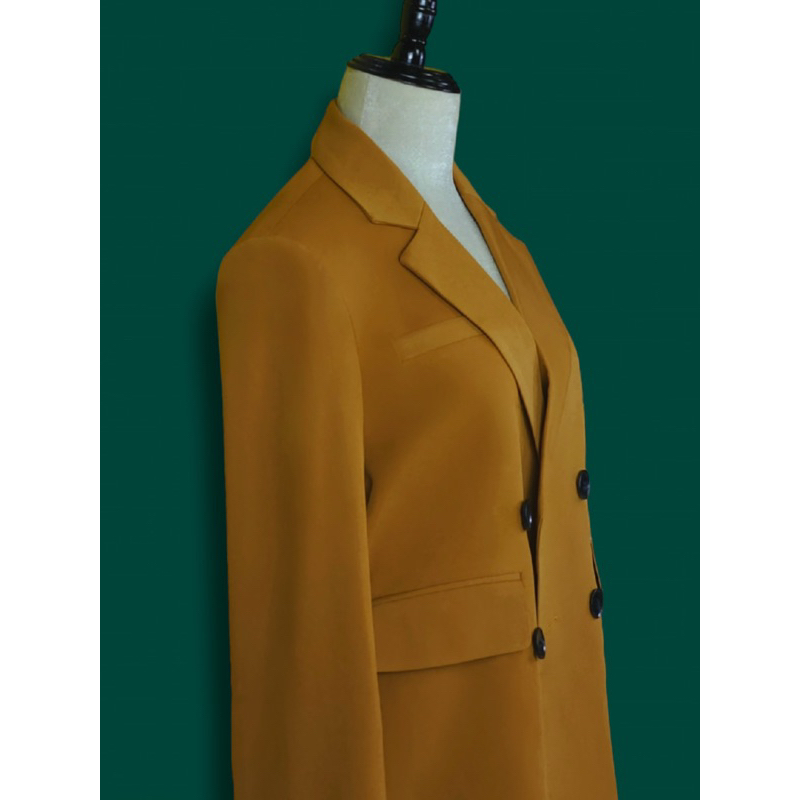 Áo vest & blazer vàng đất Diluclothing