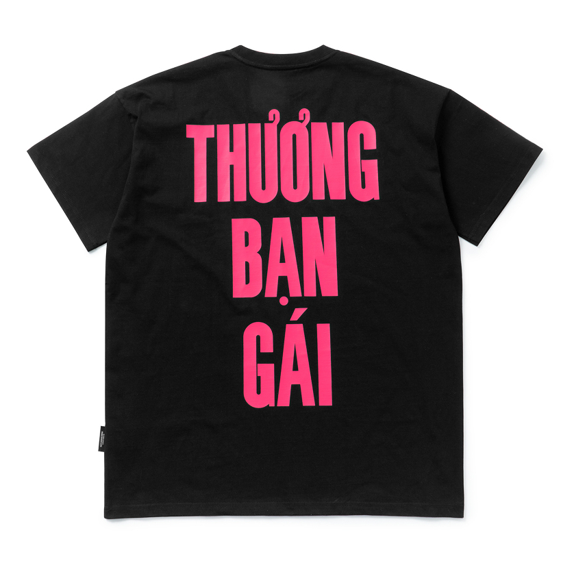 Áo Thun In Chữ Thương Bạn Gái / Trai Local Brand Unisex Nam Nữ Cotton Shop.Lucas