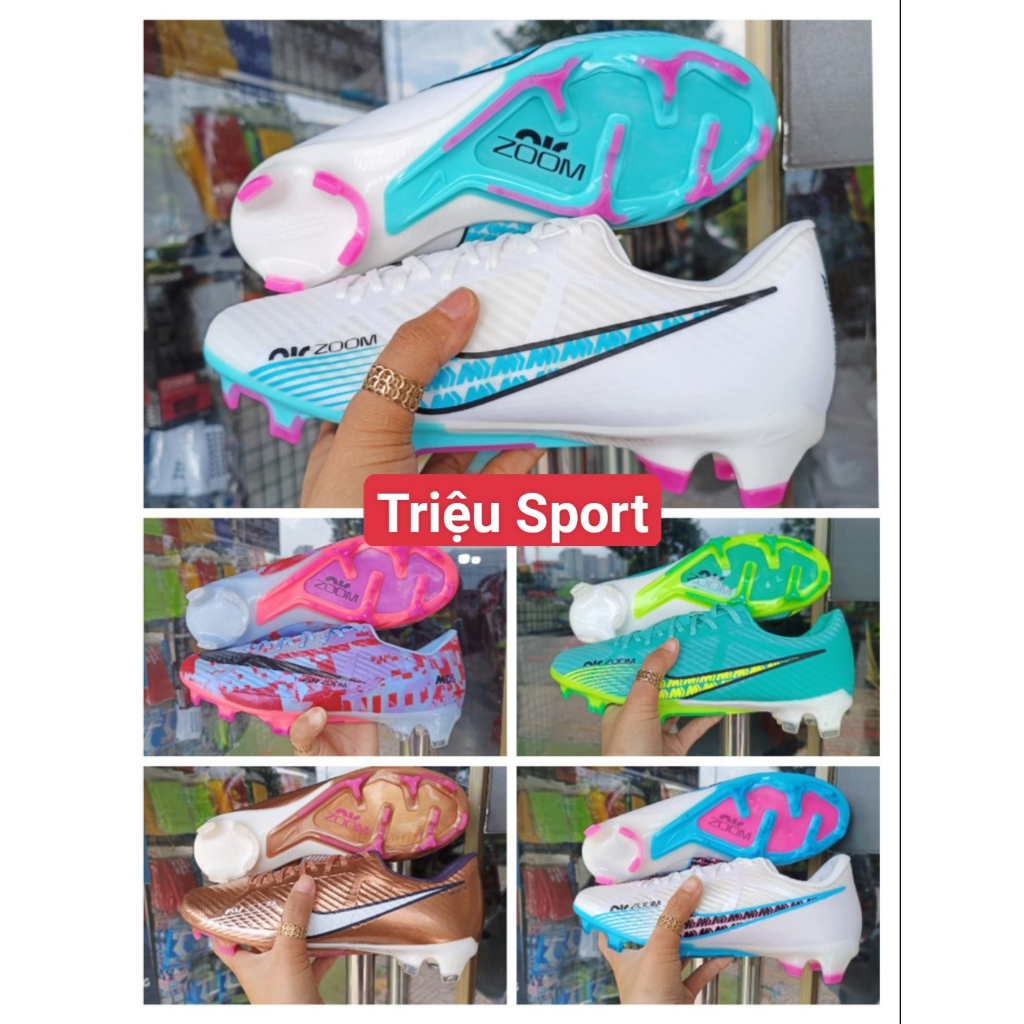 giày đá bóng Mercurial Vapor 15 Academy Air zoom FG L1 ( tặng tất + túi rút + hộp )