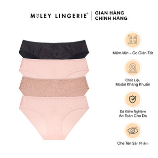Bộ 4 Quần Lót Nữ Modal Phối Ren Cao Cấp Fashion Miley Lingerie