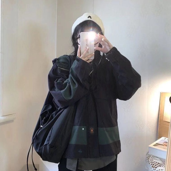 Túi đeo chéo bao tử dây rút vải dù chống thấm nước Sereinclothing.st2w dành cho nữ