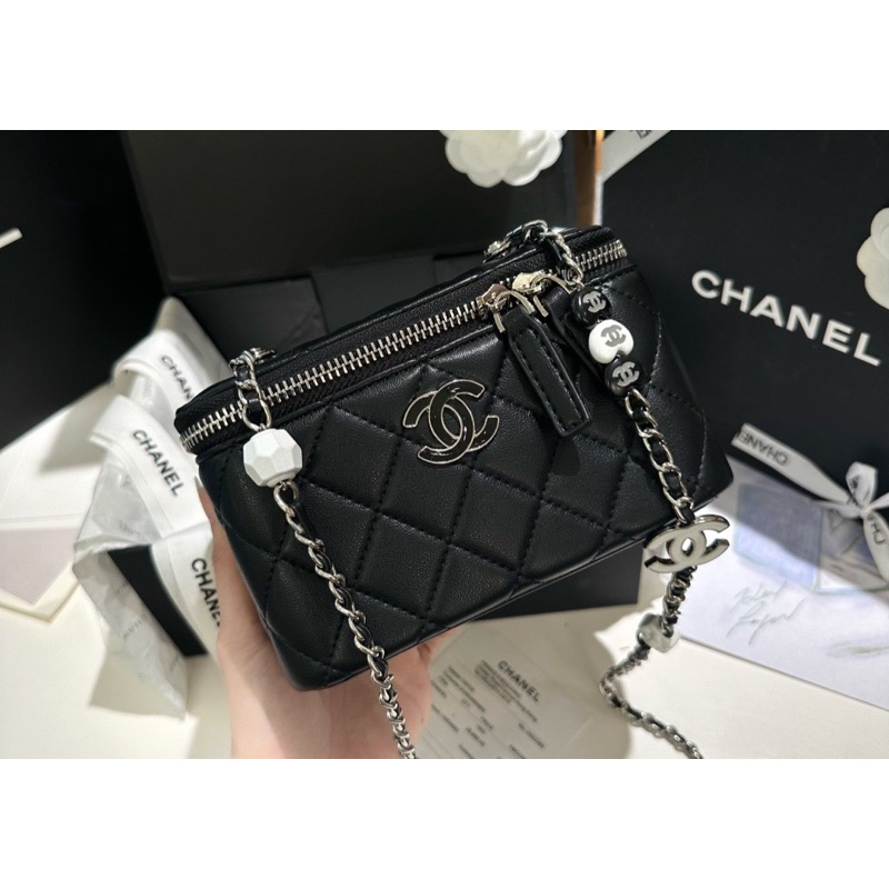 Túi xách CN vanity nữ dáng cốp cao cấp fullbox hàng đẹp chất lượng siêu hot - Thedom