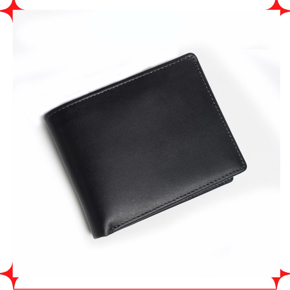 Ví Nam Da Bò Cao Cấp - Bóp Nam Tặng Kèm Hộp Dùng Làm Quà Tặng Racadoy - TRONBO