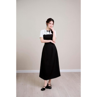 Đầm bigsize phối dáng dài xòe nhẹ duyên dáng ( Thời trang Vicky G - Anitagreen ) HN0923