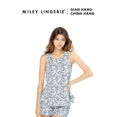 Đồ Mặc Nhà Nữ Sát Nách Thun Lụa Cao Cấp Nature Wind Miley Lingerie_DBP0601
