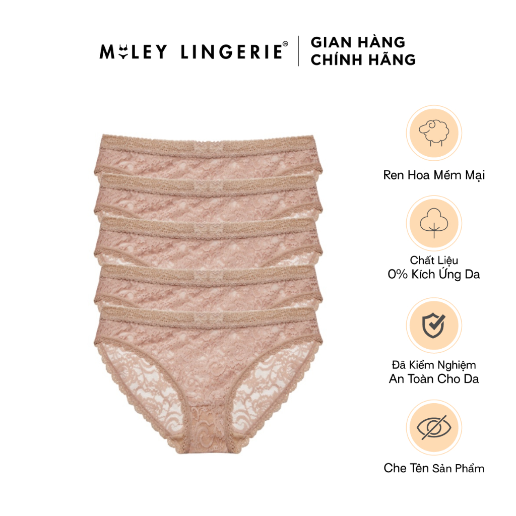 Combo 5 Quần Lót Nữ Ren Sexy Miley Lingerie FLS0903