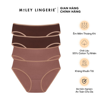 Combo 4 Quần Lót Nữ Cotton Flexi Miley Lingerie - Màu Ngẫu Nhiên
