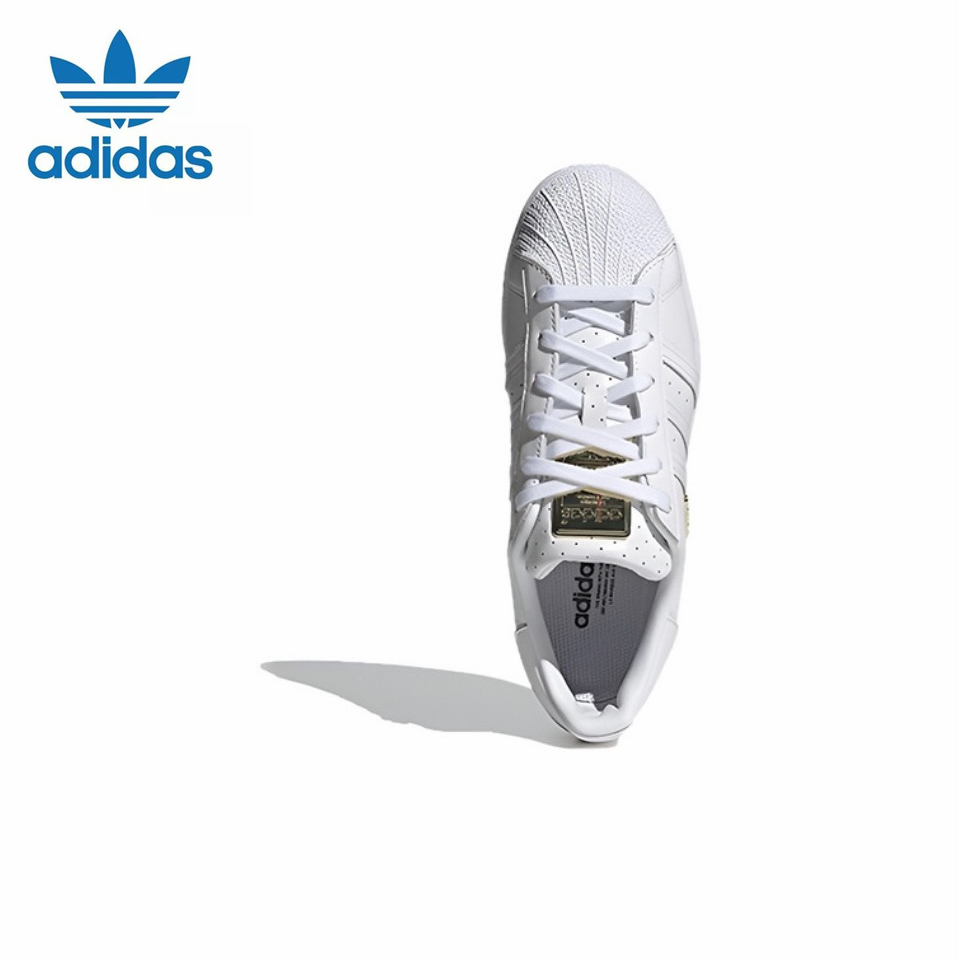 Adidas/Clover/SUPERSTAR/Đầu vỏ đôi/Giày thể thao/FW3713