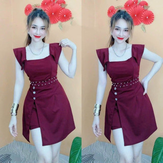 Sét đầm kèm quần xinh xắn